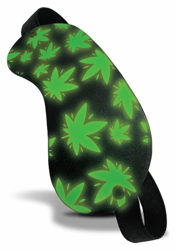 Fetish & Bondage | Stoner Vibes Chronic Collection Glow In The Dark Blindfold Fetish & Bondage Fetish & Bondage