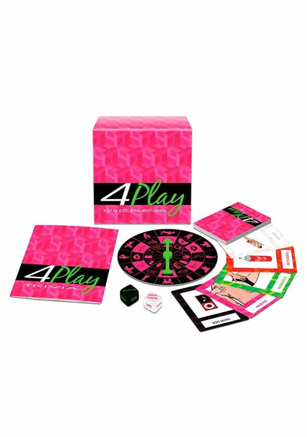 Gifts & Games | 4-Play Game Set Gifts & Games Gifts & Games