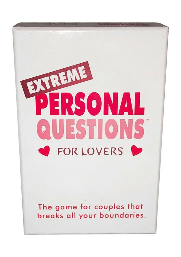 Gifts & Games | Extreme Personal Questions For Lovers Gifts & Games Gifts & Games