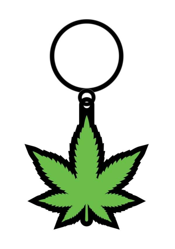 Gifts & Games | Green Leaf Keychain Gifts & Games Gifts & Games