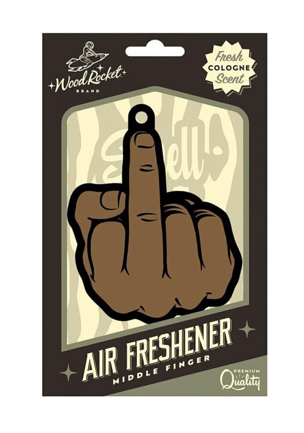 Gifts & Games | Middle Finger Air Freshener Gifts & Games Gifts & Games