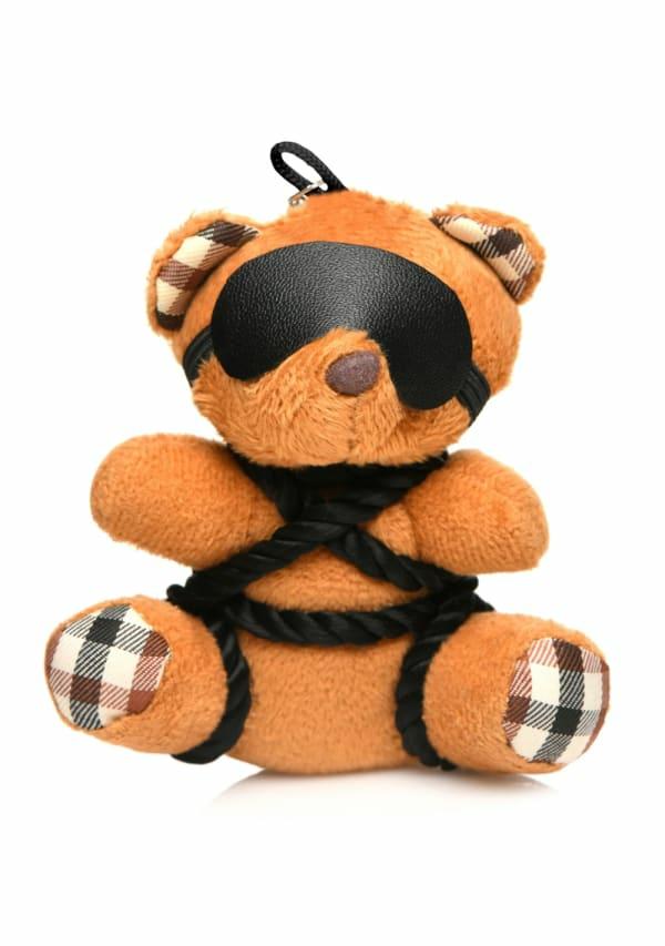 Gifts & Games | Rope Teddy Bear Keychain Gifts & Games Brown