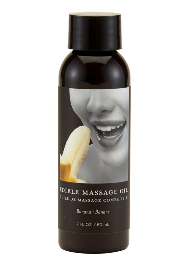 Lubricants | Edible Massage Oil – Banana 2 Oz. Lubricants Lubricants