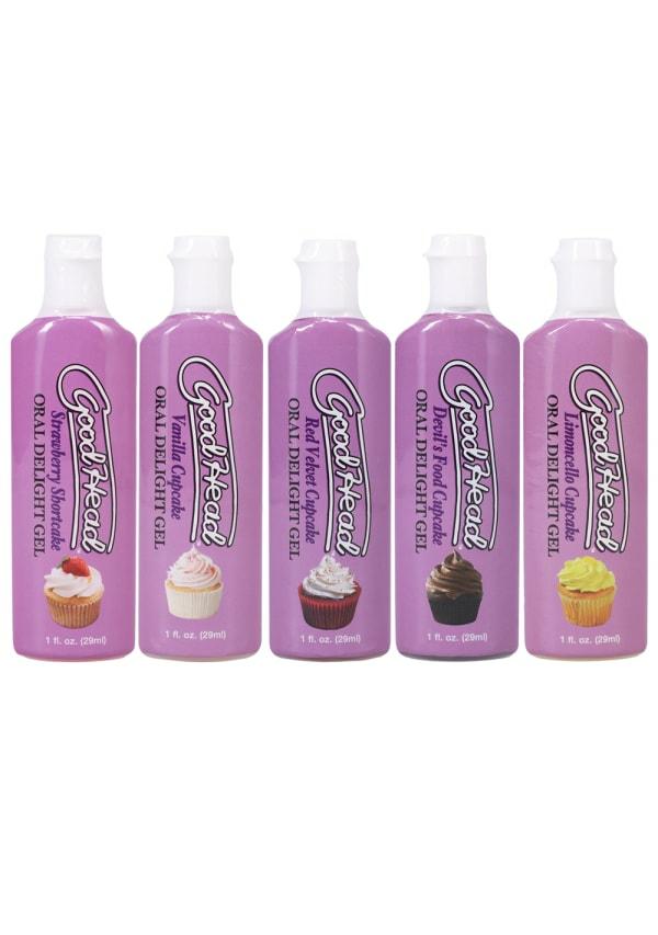 Lubricants | Goodhead – Oral Delight Cupcakes Gel – 5-Pack Lubricants Lubricants