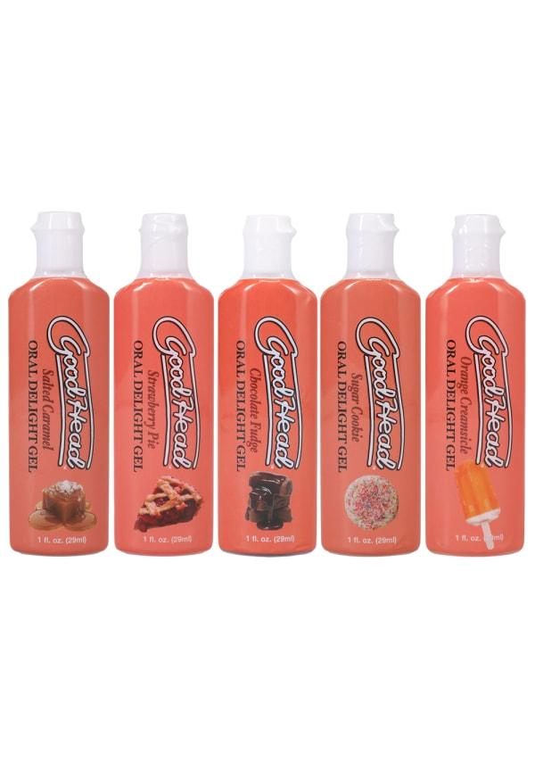 Lubricants | Goodhead – Oral Delight Desserts Gel – 5-Pack Lubricants Lubricants