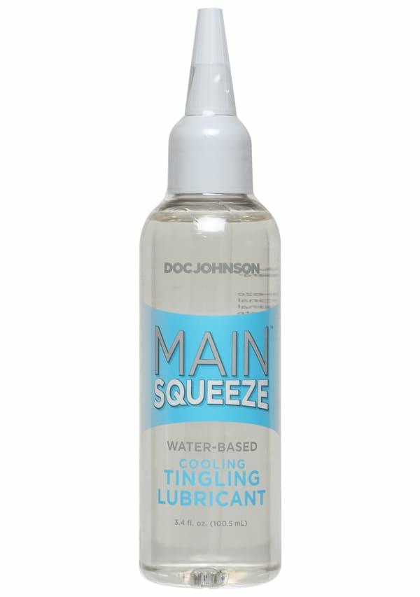 Lubricants | Main Squeeze™ Cooling/Tingling Water-Based Lubricant Lubricants Lubricants