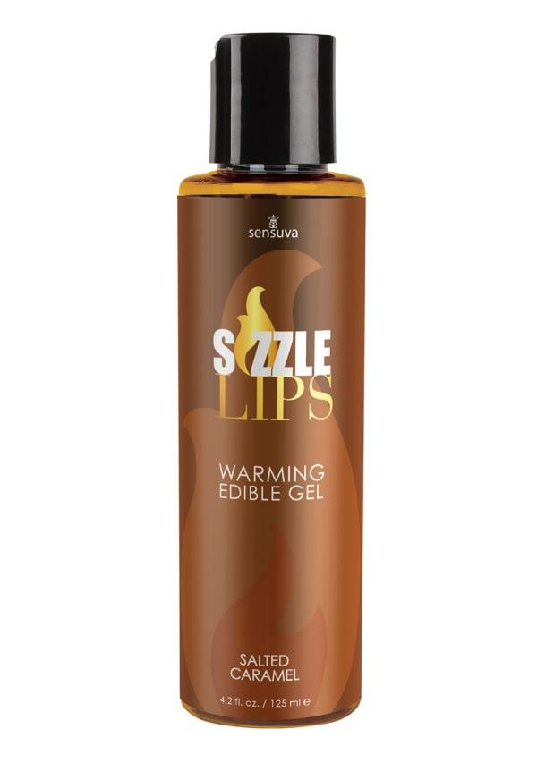 Lubricants | Sizzle Lips Edible Warming Gel Lubricants Lubricants