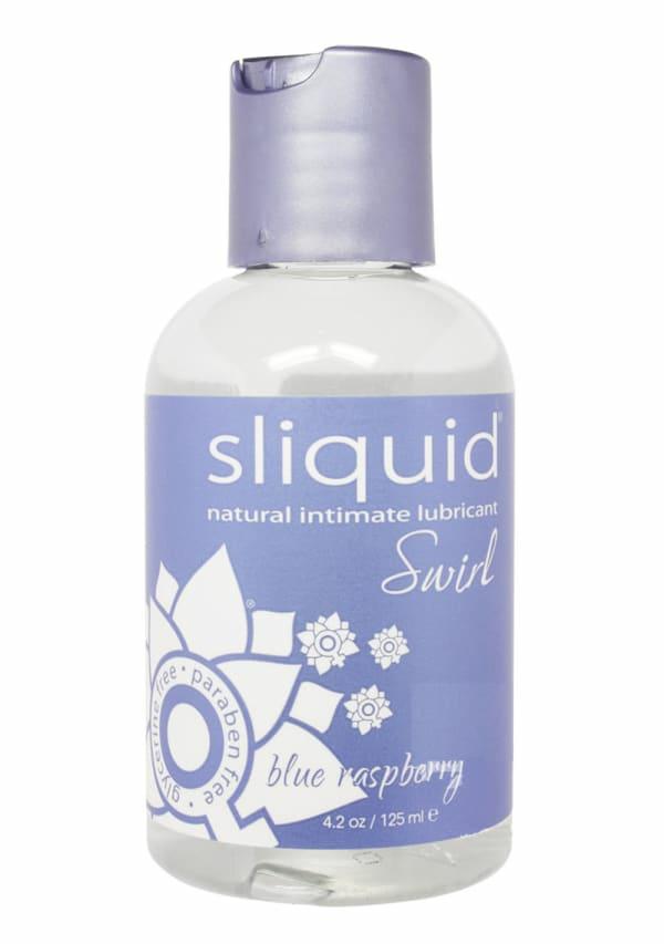 Lubricants | Sliquid Swirl Natural Water-Based Lubricant  – Blue Raspberry Lubricants Lubricants