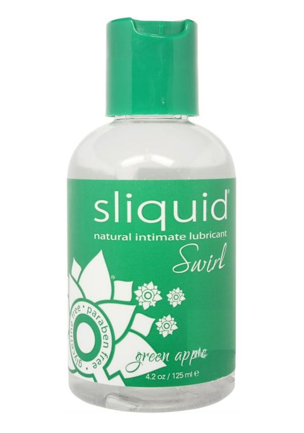 Lubricants | Sliquid Swirl Natural Water-Based Lubricant  – Green Apple Lubricants Lubricants