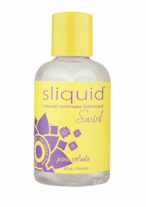 Lubricants | Sliquid Swirl Natural Water-Based Lubricant  – Pina Colada Lubricants Lubricants