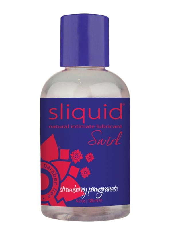 Lubricants | Sliquid Swirl Natural Water-Based Lubricant  – Strawberry Pomegranate Lubricants Lubricants