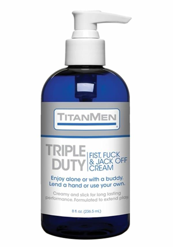 Lubricants | Titanmen® Triple Duty Fist, Fuck, And Jack Off Cream Lubricant Lubricants Lubricants