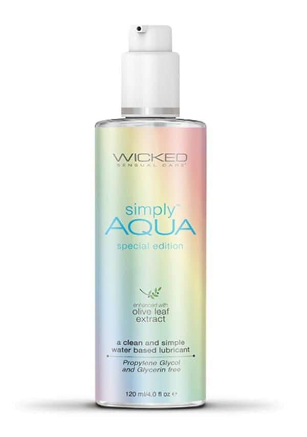 Lubricants | Wicked Simply Aqua – Special Edition Water-Based Lubricant Lubricants Lubricants