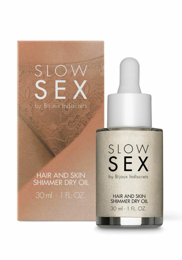 Sensual Products | Bijoux Indiscrets Slow Sex Hair And Skin Shimmer Dry Oil Sensual Products Sensual Products