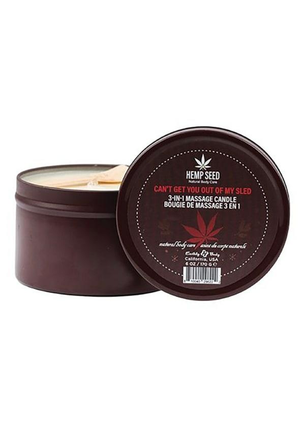 Sensual Products | Earthly Body 2023 Holiday 3-In-1 Massage Candle – Can’T Get You Out Of My Sled Sensual Products Sensual Products