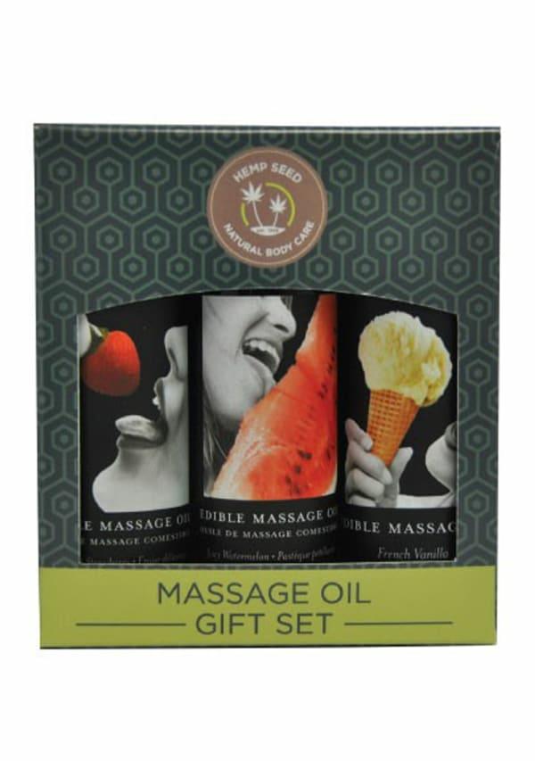 Sensual Products | Edible Massage Oil Gift Set  – Sweet Delights Sensual Products Sensual Products