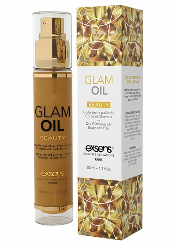 Sensual Products | Exsens Of Paris Beauty Glam Oil With Glitter Sensual Products Sensual Products