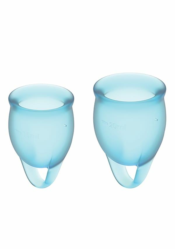 Sensual Products | Feel Confident Menstrual Cup Sensual Products Blue or Clear