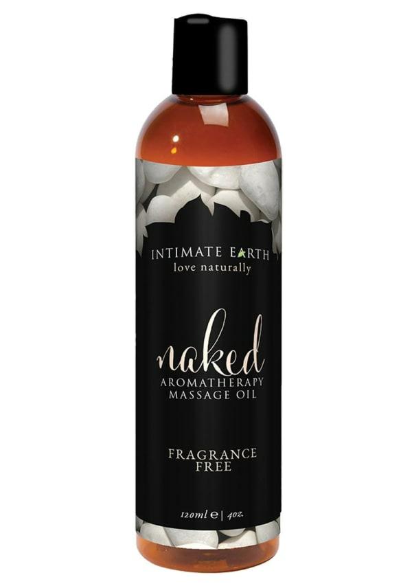 Sensual Products | Intimate Earth Naked Aromatherapy Massage Oil – Fragrance Free Sensual Products Sensual Products