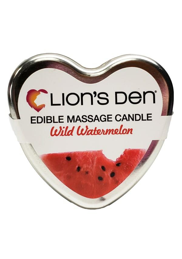 Sensual Products | Lion’s Den Watermelon Scented Massage Candle Sensual Products Sensual Products