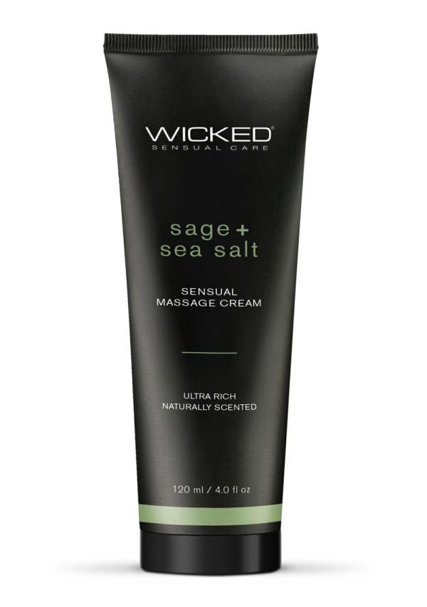 Sensual Products | Wicked Sensual Massage Cream – Sage And Sea Salt Sensual Products Sensual Products