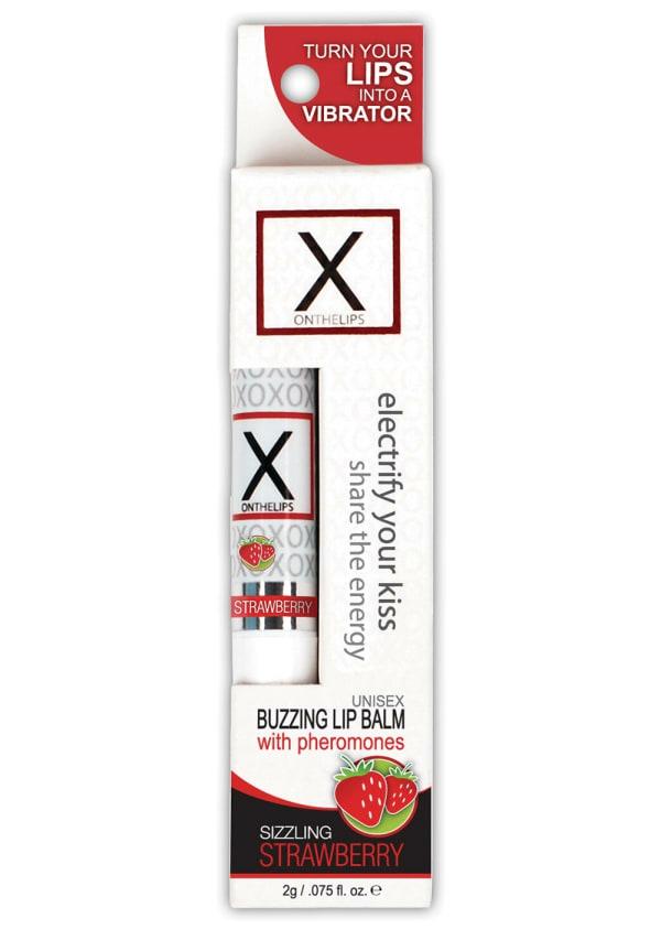 Sensual Products | X On The Lips Buzzing Lip Balm – .75 Oz. Sensual Products Sensual Products