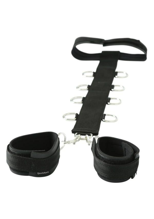 Fetish & Bondage | Neck And Wrist Restraint Fetish & Bondage Black